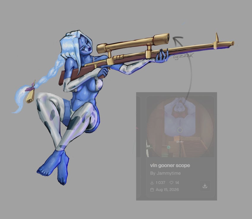 Vindicta (Deadlock) Rule 34 Image