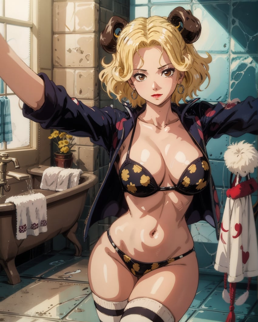 ai_generated female female_only honey_queen_(one_piece) one_piece zileanbabyaight