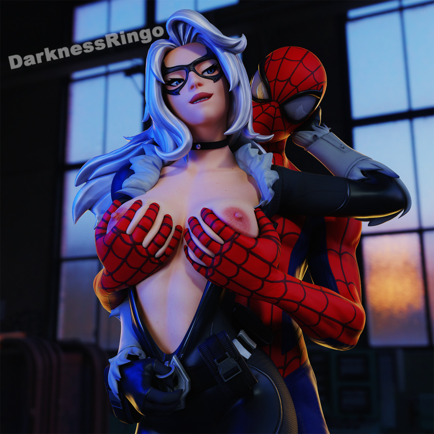 1boy 1boy1girl 1girls 2024 3d areola areolae black_cat black_cat_(fortnite) black_cat_(marvel) blackcat bodysuit breasts busty choker couple couple_(romantic) couple_love couples darknessringo felicia_hardy female fortnite fortnite:_battle_royale fortnite_(marvel_comics) gloves grabbing_breasts grabbing_from_behind hands_on_breasts hug hugging_from_behind light-skinned_female light-skinned_male light_skin lovers male male/female marvel marvel_comics mask masked masked_female masked_male nipples open_bodysuit open_clothes peter_parker red_lipstick seductive seductive_pose showing_breasts skin_tight spider-man spider-man_(fortnite) spider-man_(series) straight superhero superheroine tight_clothes tight_clothing unzipped unzipped_bodysuit voluptuous voluptuous_female white_fur white_hair zipper_down zipper_pull_tab