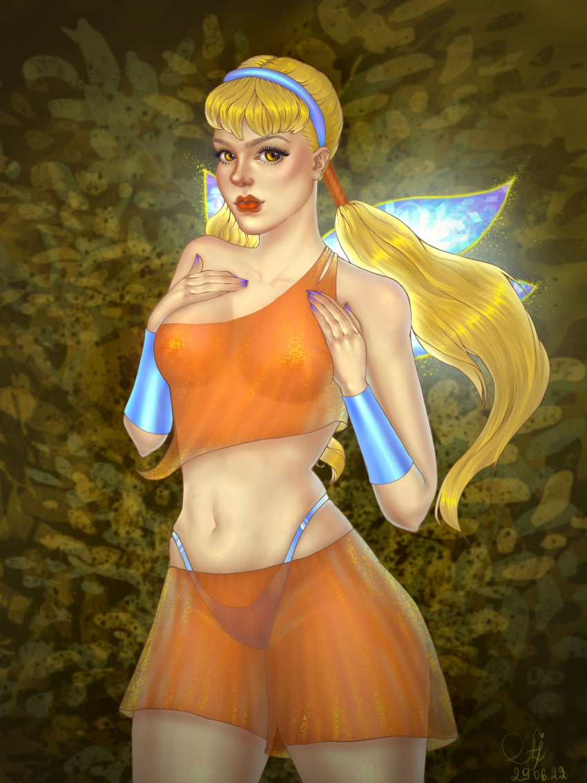 4kids_entertainment fairy female nickelodeon nipples panties png rainbow_(animation_studio) stella_(winx_club) wings winx_club yellow_hair