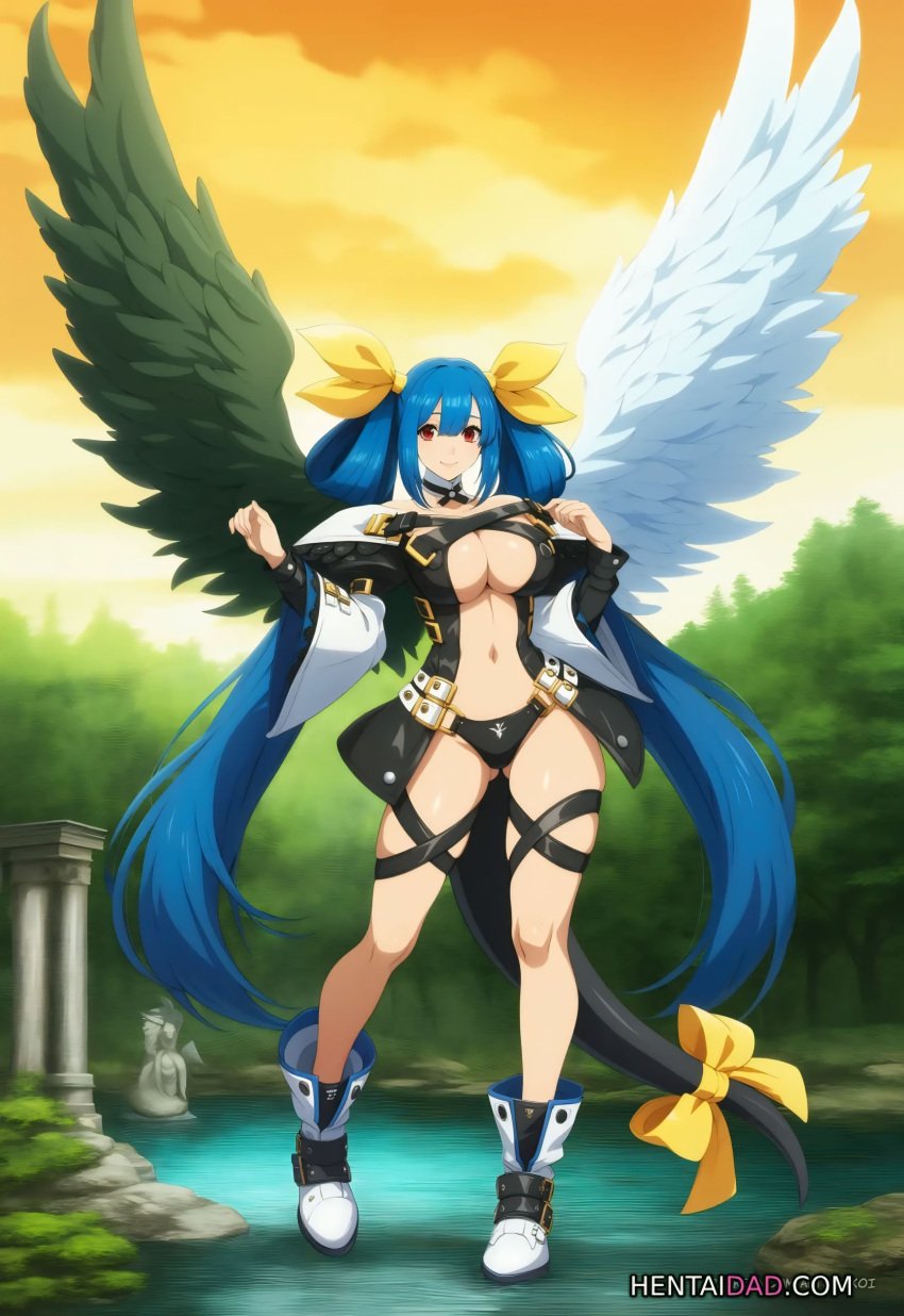 afternoon ai_generated arc_system_works artist_request ass background before_sex big_breasts black_panties black_socks blue_hair blue_hair_female blush blushing_at_viewer blushing_male clothed clothing cute_face cute_girl dizzy_(guilty_gear) eyes_open fat_ass fat_ass_female fat_breasts fat_butt fat_legs fat_thighs female_submissive forest forest_background forest_sex gear guilty_gear guilty_gear_xrd hair_ornament hair_tie horny_female huge_ass huge_breasts huge_butt kneesocks looking_at_viewer open_eyes panties pov pov_male red_eyes red_eyes_female sexy_female socks socks_and_shoes submissive submissive_female tail thick_thighs thighs twintails upscaled valley wanting_sex wings yellow_hair_ornament