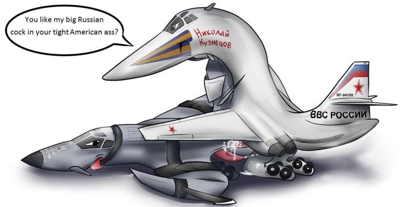 aircraft airplane humor inanimate rockwell_b-1_lancer snowll tu-160