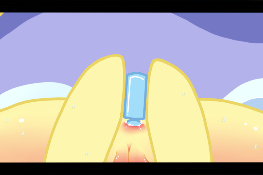 anal anal_insertion anal_sex female fluttershy_(mlp) friendship_is_magic insertion masturbation my_little_pony penetration pussy solo straight_hair zat