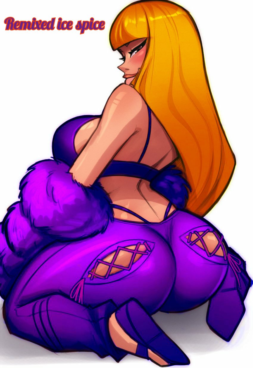 ass ass_bigger_than_head ass_focus backview big_ass big_butt big_thighs boobs_bigger_than_head bra breasts breasts_bigger_than_head bubble_ass bubble_butt celebrity dat_ass dat_butt fat_ass fat_butt fortnite fortnite:_battle_royale fully_clothed fur_coat ghetto hourglass_figure huge_ass huge_breasts ice_spice ice_spice_(fortnite) light-skinned_female light_skin looking_at_viewer looking_back magaska19 orange_hair plump_ass plump_butt plump_thighs rapper real_person red_hair revealing_clothes seductive seductive_body seductive_female seductive_gaze seductive_look seductive_mouth seductive_pose seductive_smile semi_nude slutty_clothing slutty_outfit thick thick_legs thick_thighs thong tight_clothes tight_clothing tight_fit tits_bigger_than_head