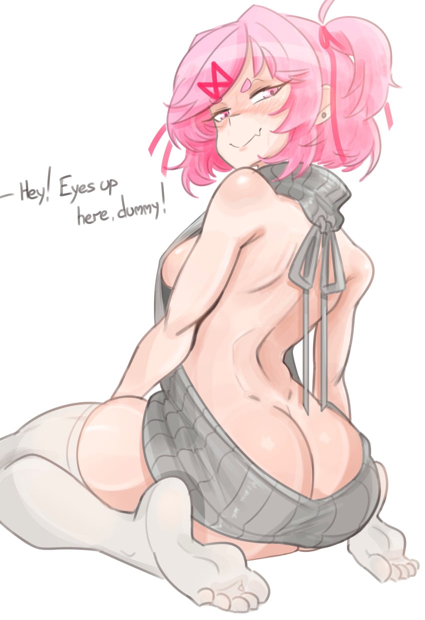 Natsuki (Doki Doki Literature Club) Rule 34 Image