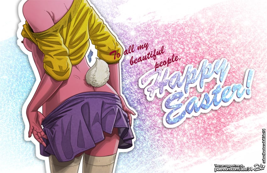 Babs Bunny (Easter) Rule 34 Image