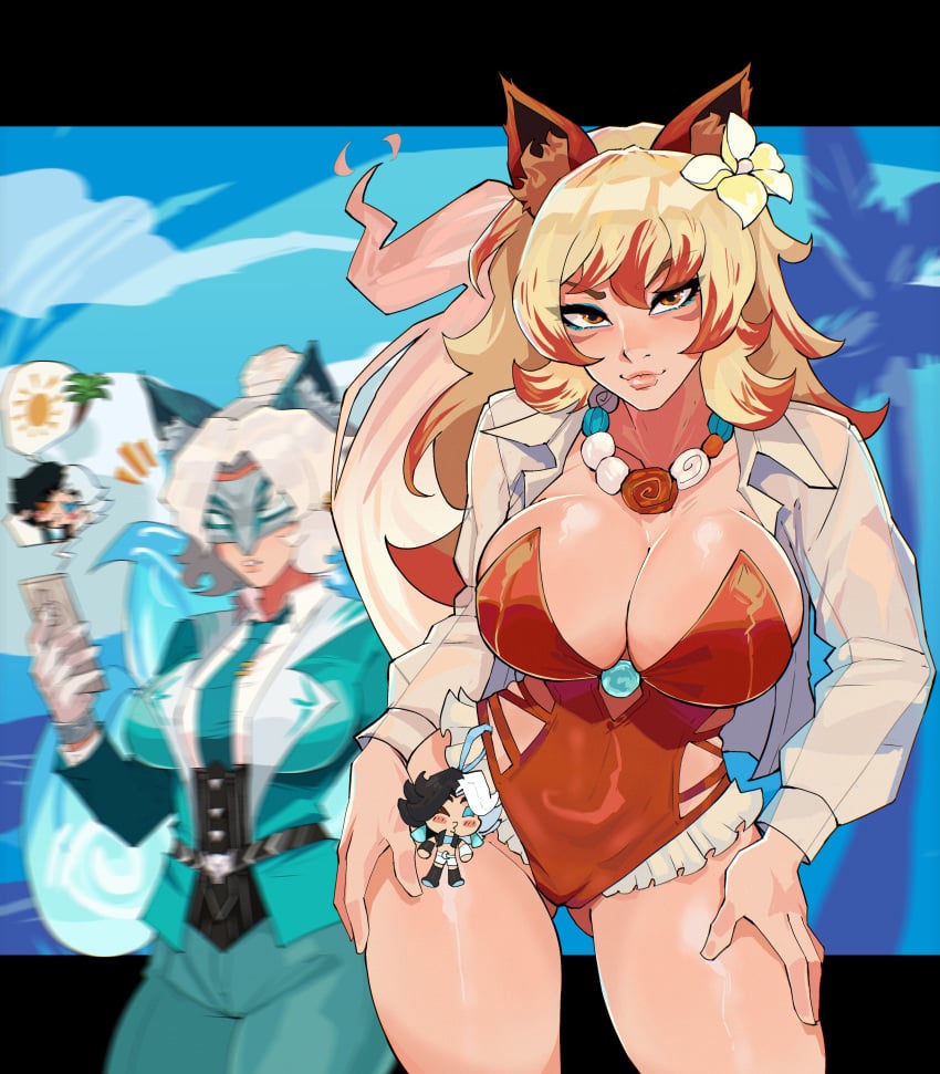 Luna Snow (Marvel Rivals) Rule 34 Image