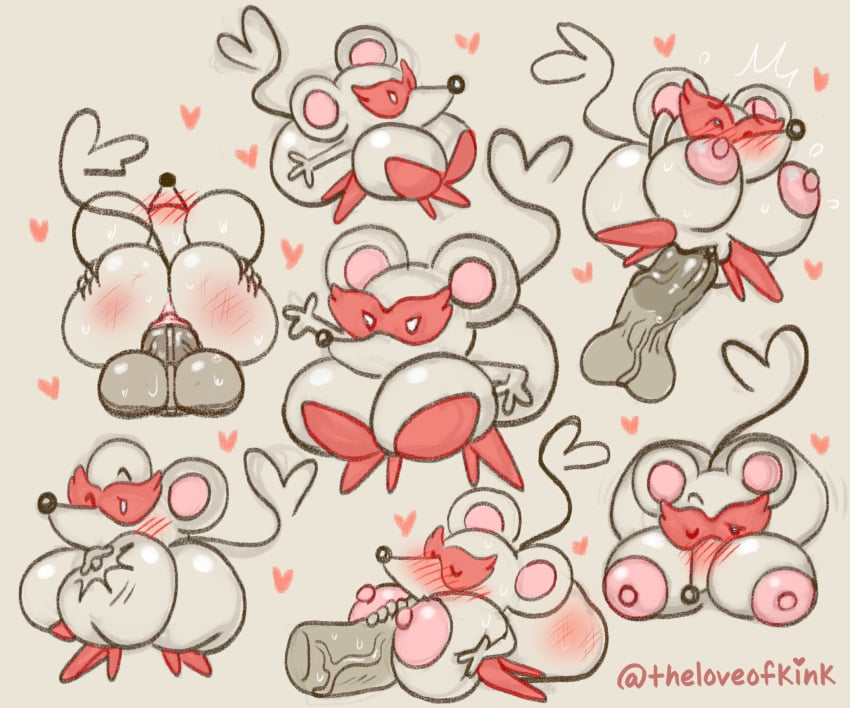 Ms. Mowz (Mario Bros) Rule 34 Image