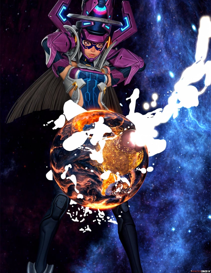 1futa 3d cum cumming erection futanari galacta galacta_(marvel_rivals) giantess intersex macro marvel marvel_comics marvel_rivals penis planet planet_destruction planet_sex planetary_macro red3dx solo