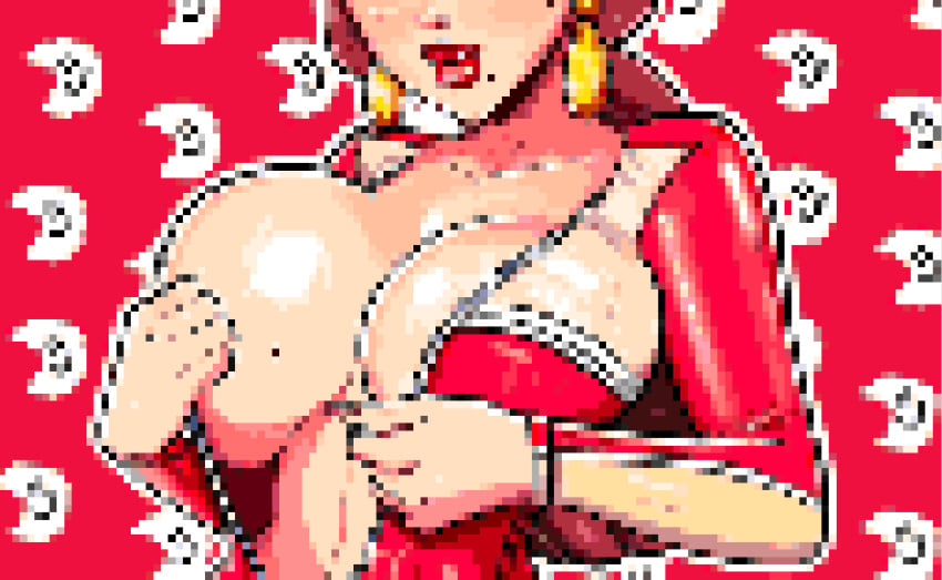 low_res lowres mario_(series) mario_kart nintendo pauline pauline_(mario) paulinebabe pixelated tagme