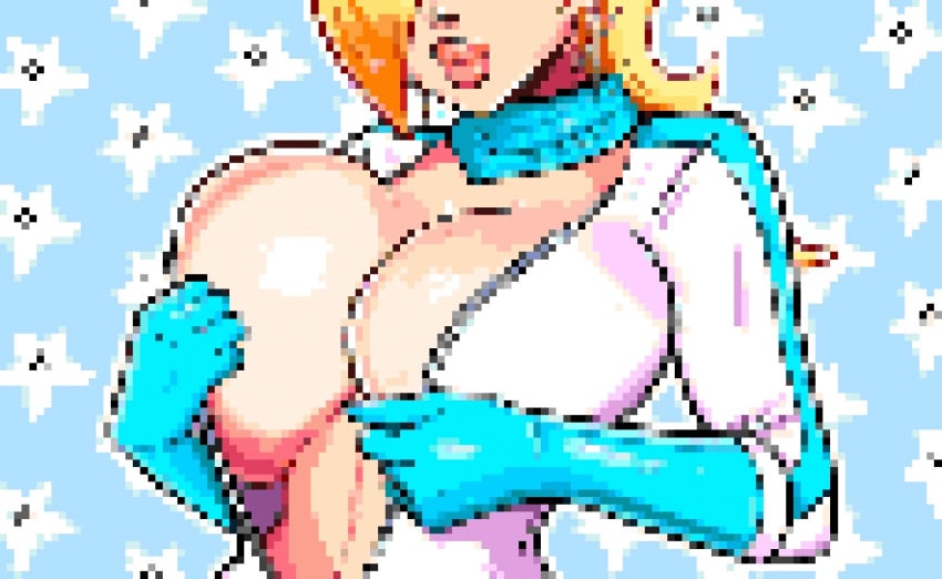 low_res lowres mario_(series) mario_kart nintendo paulinebabe pixelated princess_rosalina tagme