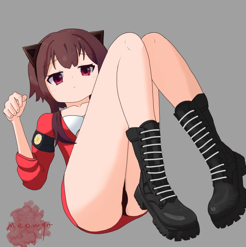 black_boots boots kono_subarashii_sekai_ni_shukufuku_wo! konosuba megumin meowqa panties sfw small_breasts