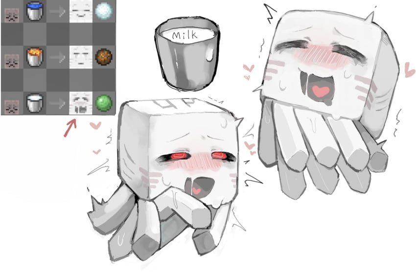 Ghast (Minecraft) Rule 34 Image