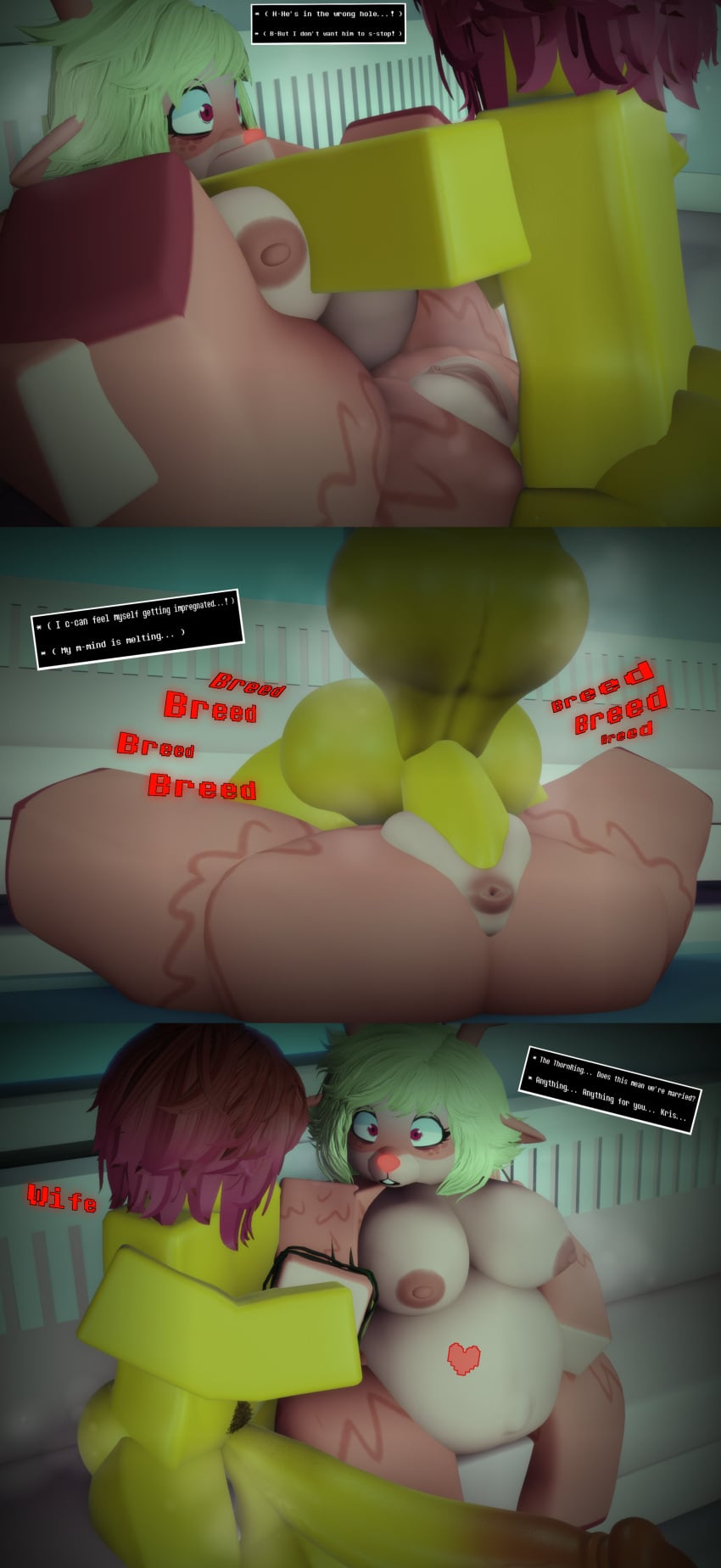 Kris (Deltarune) Rule 34 Image