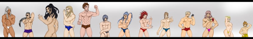 axel_(kingdom_hearts) casual demyx disney female human kingdom_hearts larxene lexaeus luxord male marluxia nipples nobody_(kingdom_hearts) organization_xiii roxas saix square_enix topless vexen xaldin xemnas xigbar zexion