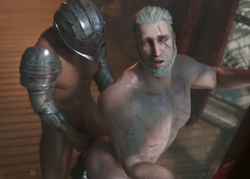 cd_projekt_red fucked_from_behind gay gay_anal gay_sex geralt_of_rivia indoor_nudity indoors_sex knight male male/male male_focus male_only male_penetrated male_penetrating male_penetrating_male npc obbi_mation standing_sex the_witcher_(series) the_witcher_3:_wild_hunt yaoi