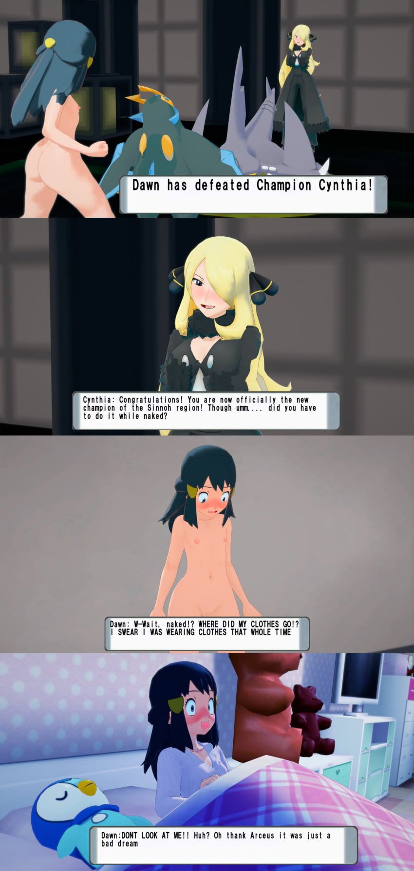 Cynthia (Pokemon) Rule 34 Image