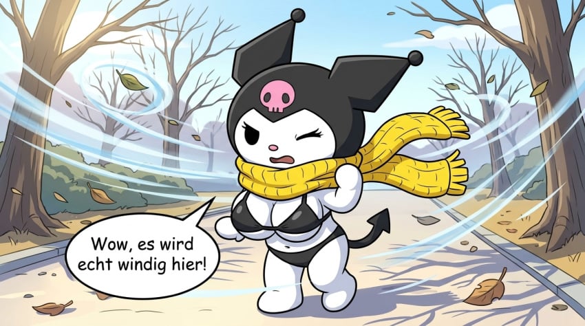 Kuromi (Onegai My Melody) Rule 34 Image
