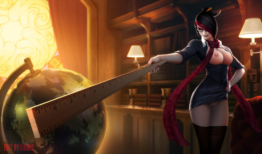 academy_series breasts edit fiora_laurent headmistress_fiora league_of_legends liquid liquidshadow tagme