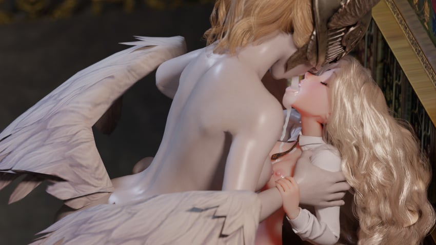 1futa 1girls 2girls 3d cum_drip cum_kiss cum_on_face cum_swallow cum_swallowing cum_swap cum_swapping drinking_cum drooling drooling_cum elden_ring female female_only fromsoftware futa_on_female futanari larger_female lesbian_kiss lesbian_sex malenia_blade_of_miquella ogirls.art self_upload size_difference smaller_female trading_cum yuri