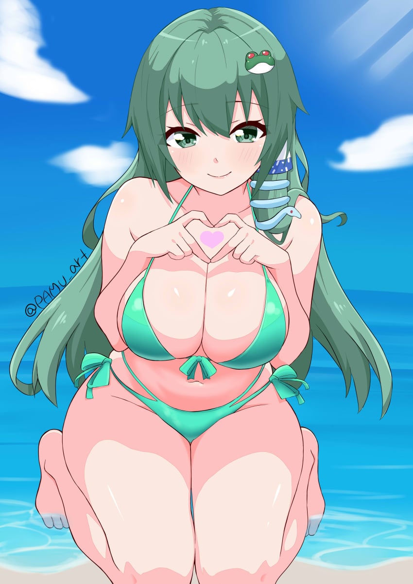 Sanae Kochiya (Touhou) Rule 34 Image