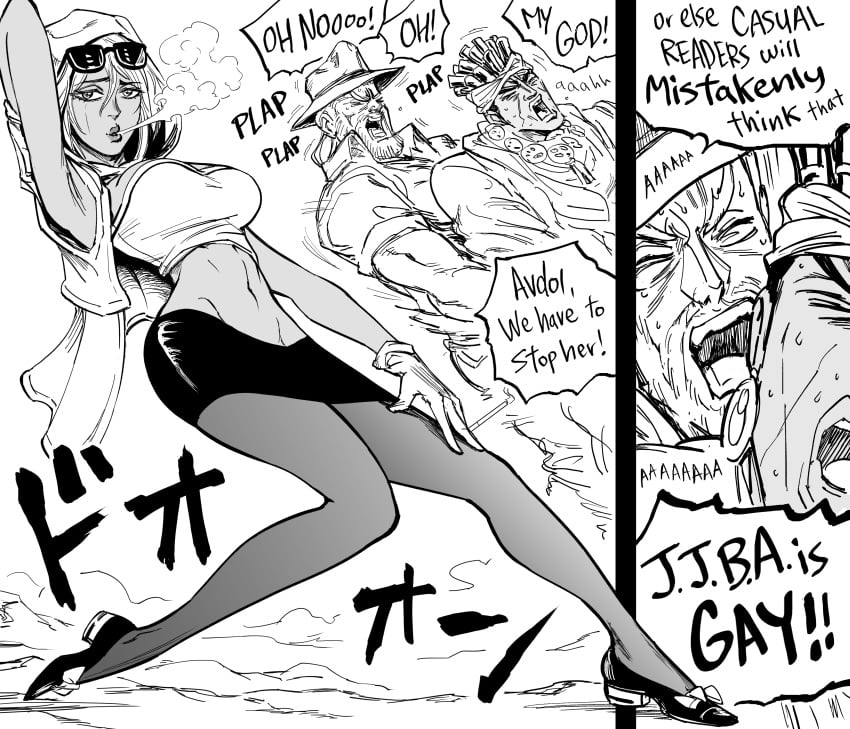 Joseph Joestar (Jojo'S Bizarre Adventure) Rule 34 Image