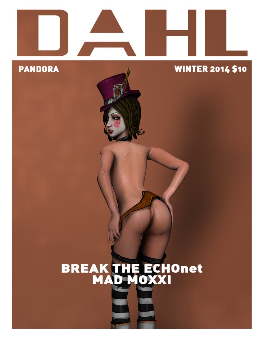 3d ass back_view borderlands borderlands_2 break_the_internet kim_kardashian mad_moxxi olowrider parody solo