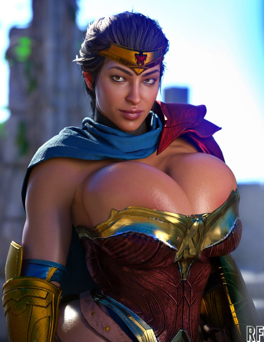 1girls 3d amazon amazonian ass big_breasts breasts busty curvy dark_hair dc dc_comics diana_prince fat_ass female female_only long_hair looking_at_viewer muscular_female muscular_thighs olive_skin panties princess royalty rude_frog solo solo_female suicide_squad suicide_squad:_kill_the_justice_league superhero_costume superheroine thick thick_legs thick_thighs tiara wonder_woman wonder_woman_(series) wonder_woman_(suicide_squad_game)