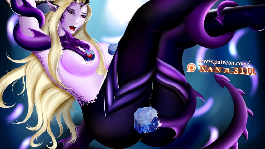 dragon_sorceress_zyra dragon_world_series league_of_legends pussy tentacle zyra