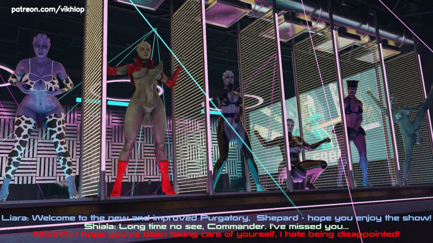 Commander Shepard (Liara T'Soni) Rule 34 Image