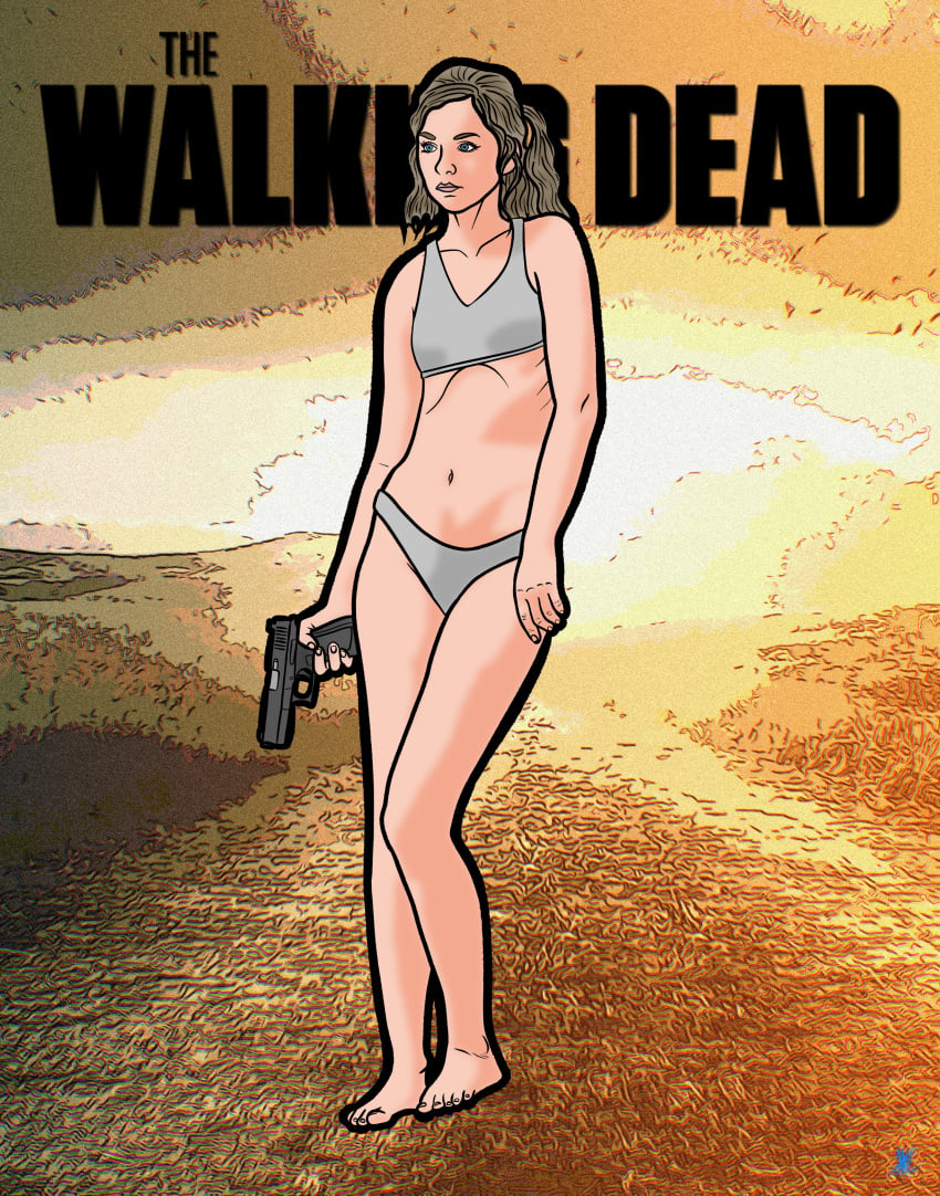 beth_greene panties the_walking_dead walking_dead zombie