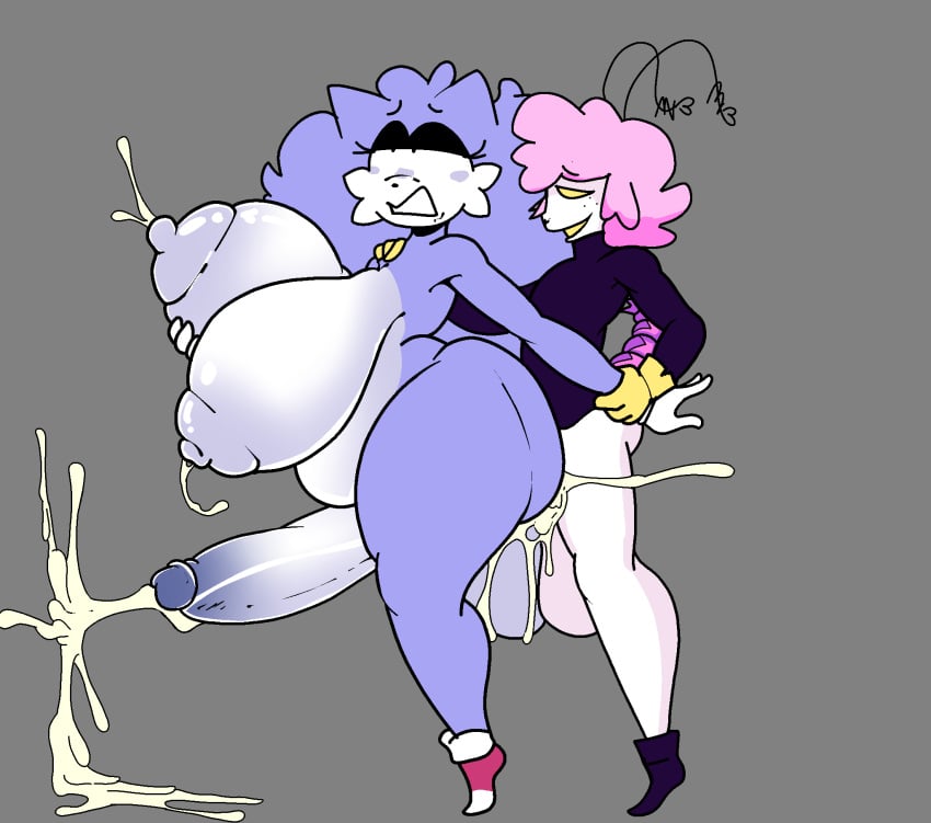 big_ass big_breasts edit edited_art oc oc_x_canon original_character rechi silly_face sonic_(series) thepinkthing wacky_(sonic.exe) wacky_the_erizo