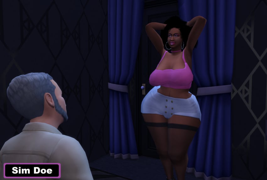 1boy 1boy1girl 1girl 1girl1boy 1girls 3d afro afro_hair ebony garnet_bimpoll(sim_doe) milf no_sex old_man older_male original_characters sexy_clothing sexy_outfit sexy_pose sim_doe sims sims4 sims_4 stockings stockings_thigh_highs stripclub stripper stripper_clothes the_sims the_sims_4 thicc_ass thicc_thighs thick thick_ass thick_butt thick_hips thick_legs thick_thighs