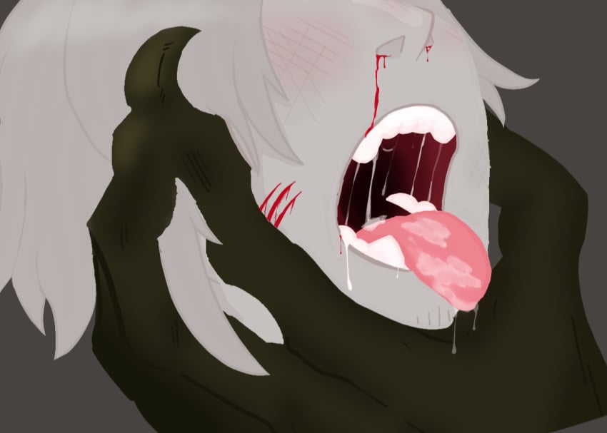 2boys bloody_nose chance_(forsaken) cum cum_drip cum_dripping cum_in_mouth cuts dream_game drool forsaken_(roblox) gay mafioso mafioso_(dream_game) male_on_male masochism masochist roblox roblox_game robloxian self_upload tagme tagme_(artist)