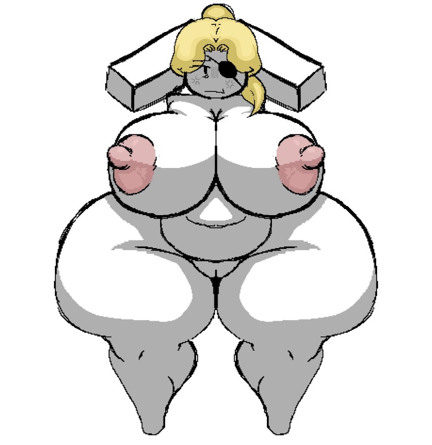 1girls areolae barefoot big_breasts blonde_hair breasts completely_nude completely_nude_female female female_only full_body naked naked_female nipples nude nude_female prismal_dynamo pussy roblox robloxian solo solo_female yumi_(prismal_dynamo)