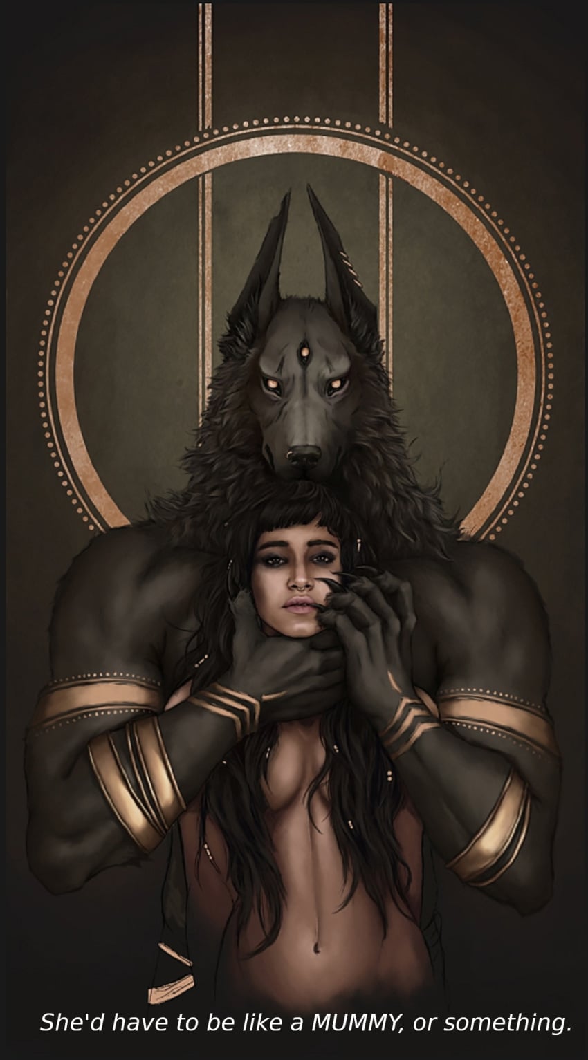 Anubis (Egyptian Mythology) Rule 34 Image