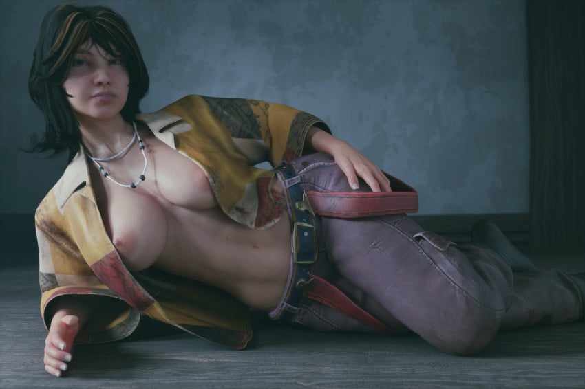1girls 2026 3d black_hair blonde_hair breasts breasts_out dbd dead_by_daylight female female_only light-skinned_female light_skin mashindrg naked nipples nude partially_clothed tits vee_boonyasak