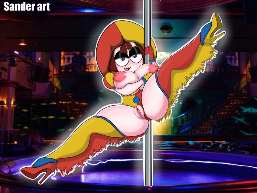 Evil Pomni (The Amazing Digital Circus) Rule 34 Image