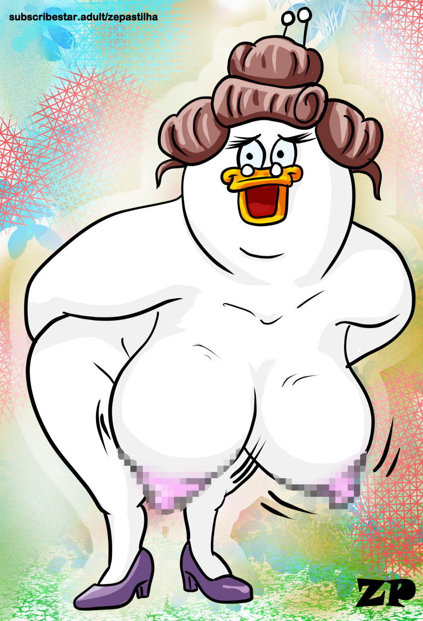 anthro betina_beakley ducktales huge_ass huge_breasts mature mature_female