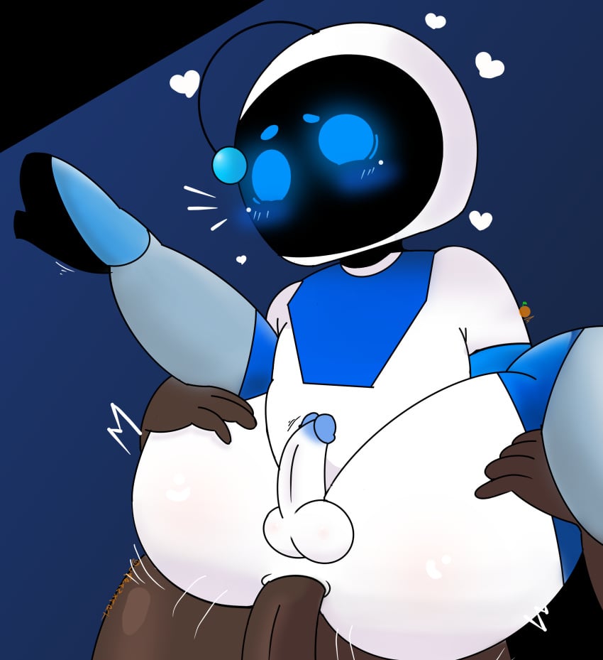 1boy anal anal_sex astro_bot astro_bot_(series) big_butt big_cock big_thighs blue_eyes dark-skinned_male faceless_character faceless_male femboy gay gay_domination gay_male gay_sex heart hearts_around_head high_heels holding holding_legs human human_on_robot humanoid_robot laranxart led_light light_eyes long_socks male male/male male_focus male_only male_penetrated male_penetrating penis playstation playstation_5 ps5 robot robot_boy robot_femboy robot_humanoid short_male short_stack shortstack simple_background sony_corporation sony_interactive_entertainment tiny_penis white_body white_skin yaoi