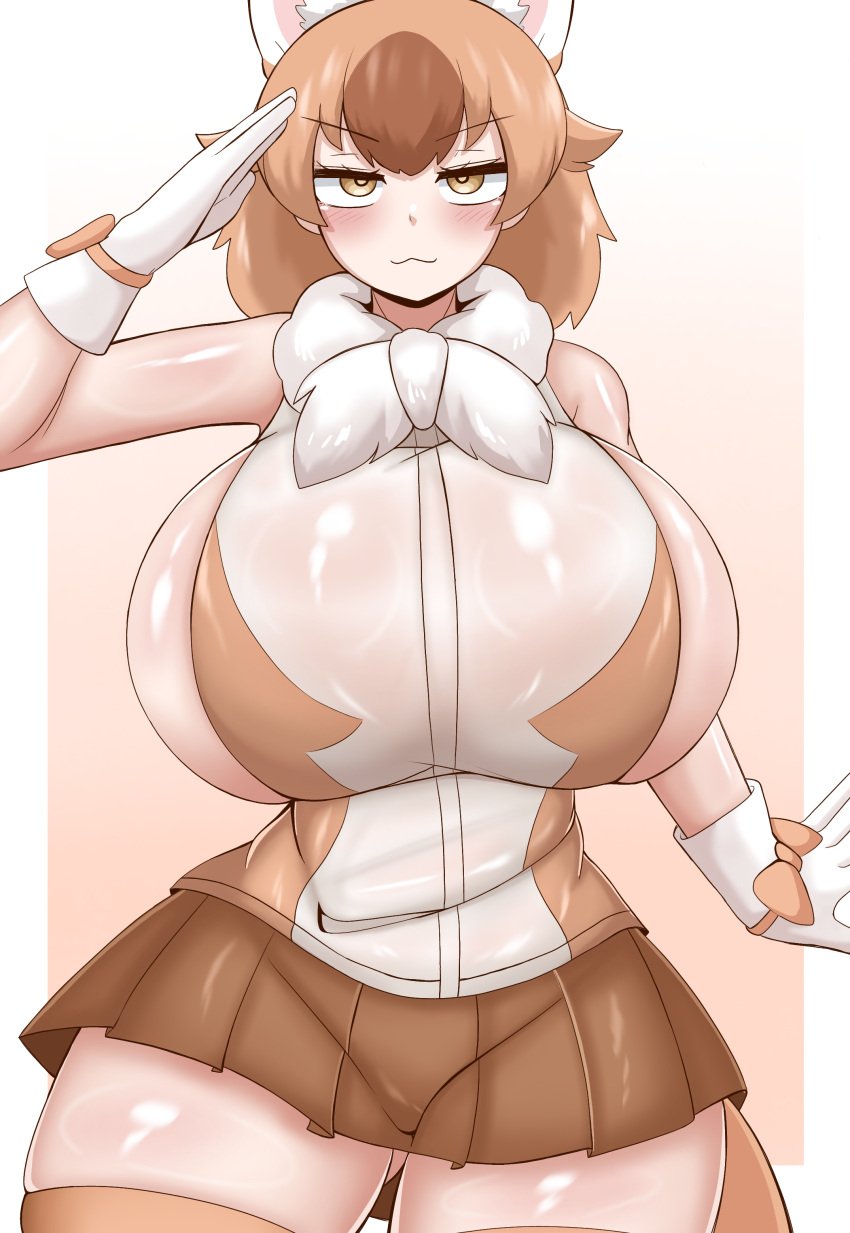 1girls big_breasts big_thighs blush breasts busty dhole_(kemono_friends) female female_only giant_breasts gigantic_breasts gigantic_thighs huge_breasts huge_thighs kemono_friends large_ass large_breasts large_thighs massive_breasts massive_thighs sangchussam thick_thighs thighs voluptuous wide_hips