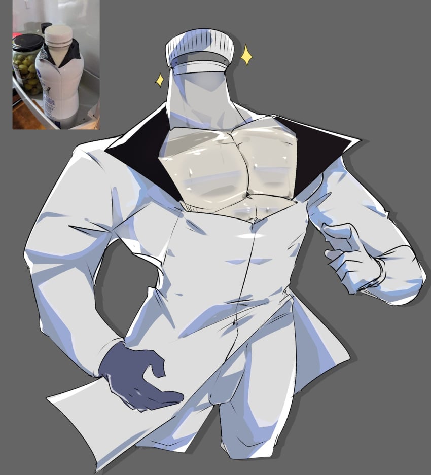 anthropomorphic anthropomorphization bara bottle male male_focus male_only mzsilent solo solo_focus solo_male suit