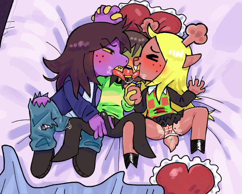 Kris (Deltarune) Rule 34 Image