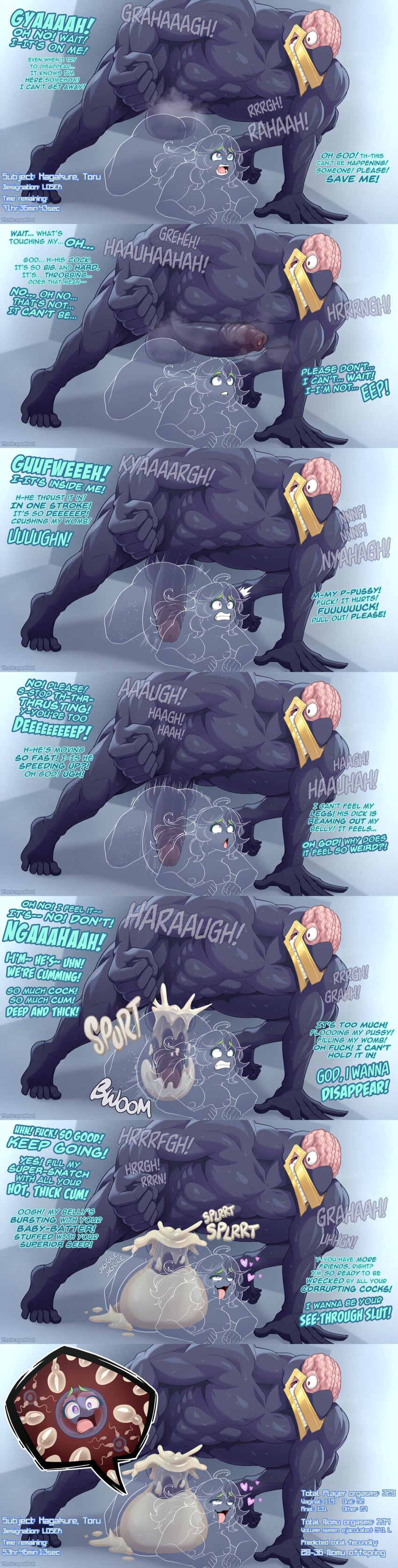 1girls 1male 1monster abs absurdly_large_cock acquiescent_female ahe_gao ahegao_face all_fours areolae asian_female begging begging_for_mercy begging_for_more begging_to_stop belly_bulge belly_expansion belly_inflation big_penis black_skin black_skinned_male blue_eyes boku_no_hero_academia boobs breasts breedable caption captured captured_girl captured_heroine child_bearing_hips cock_shock comic completely_naked completely_naked_female completely_naked_male completely_nude completely_nude_female completely_nude_male crouching crouching_female crying crying_with_eyes_open cum cum_in_pussy cum_inside cumflated cumflated_belly cumflation cuminflation cuming cumming curvaceous curvy defeat defeat_rape defeat_sex defeated defeated_female defeated_hero defeated_heroine defeated_superheroine defeated_with_sex dialog dialogue dick doesn't_want_consent doesn't_want_this dominated_female female femsub forced fucked_from_behind fucked_into_submission fucked_senseless fucked_silly fucked_stupid green_eyebrows hagakure_tooru hagakure_tooru_(invisible) heart heart-shaped_pupils heart_symbol helpless_female helpless_girl hourglass_figure huge_cock imminent_penetration imminent_rape imminent_sex impossible_fit impregnation impregnation_request impressed mind_break mind_broken monster my_hero_academia naked naked_female naked_male nervous nervous_female nomu nude nude_female nude_male onomatopoeia ovum ovum_meets_sperm ovum_with_face penetrating penetration penis penis_bigger_than_torso penis_in_pussy pinned_down pinned_to_floor pinned_to_ground rape raped_by_monster raped_into_submission sad scared scopedout sex sex_from_behind spoils_of_war struggling submissive_female tears teen teen_girl teenage_girl teenager tongue tongue_out tooru_hagakure tooru_hagakure_(invisible) transparent transparent_body unwanted unwanted_impregnation violation voluptuous watermark x-ray young_female younger_female