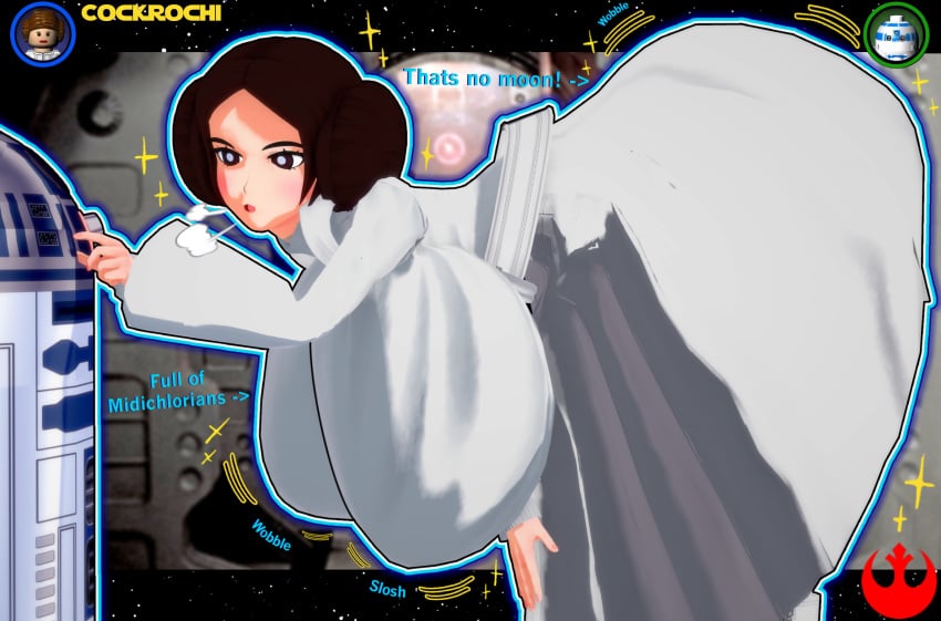 Princess Leia Organa (Star Wars) Rule 34 Image