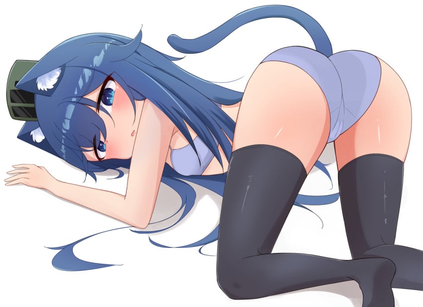 cat_ears cat_tail panties puma_(reta) reta thighhighs war_thunder