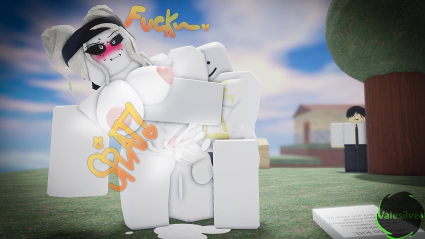 1boy 1girls 3d allusions_(roblox_game) background_character blush breasts combat_dummy cum cum_inside item_asylum ithor klevinoroto roblox roblox_game robloxian rule_63 tagme vaginal_penetration vale_rr34