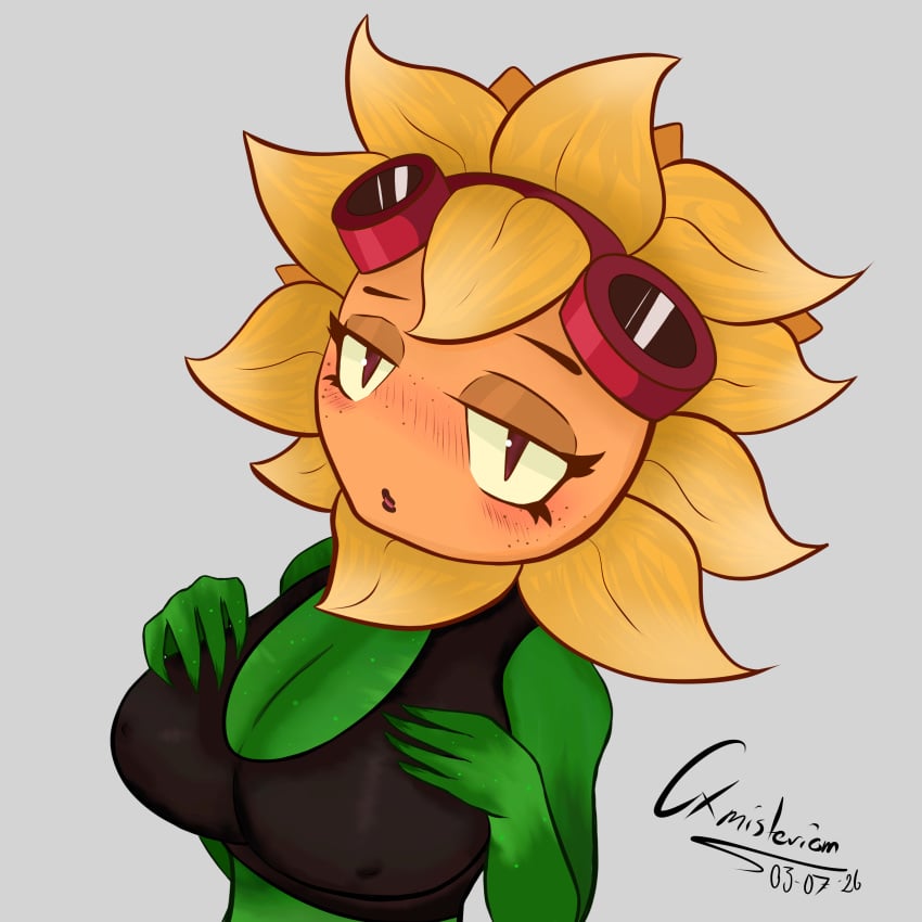 boobs explicit plants_vs_zombies solar_flare_(pvz) tagme