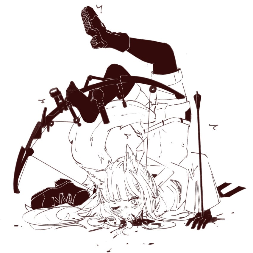 Platinum (Arknights) Rule 34 Image