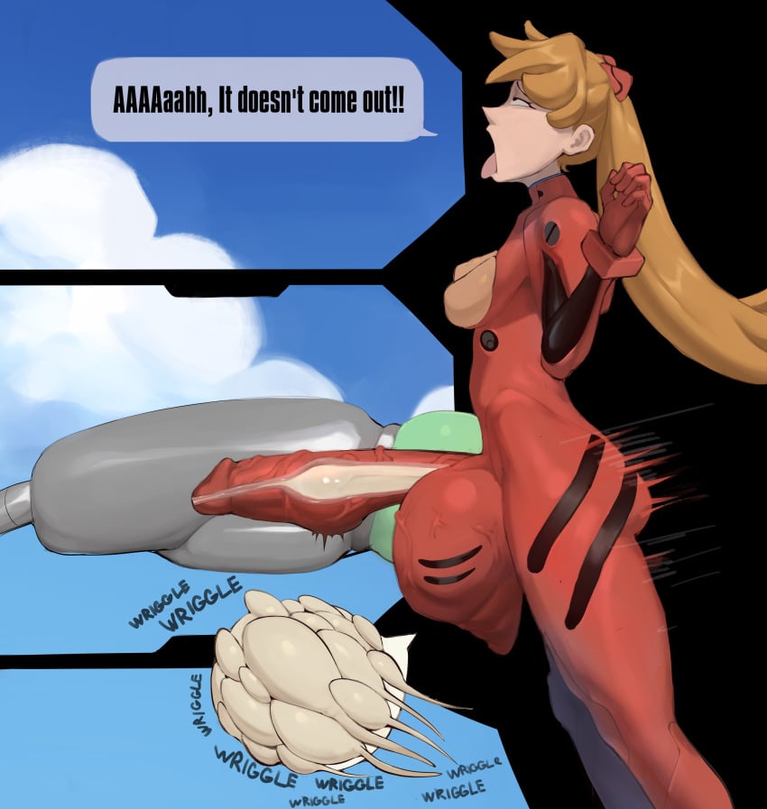 Asuka Langley Sohryu (Neon Genesis Evangelion) Rule 34 Image